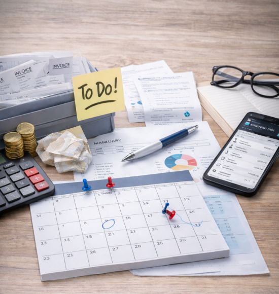 Five Bookkeeping Strategies to Keep You on Track